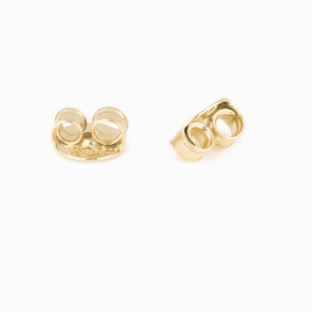 Mejuri 14k Gold Topaz Bar Studs - Picture 6 of 10
